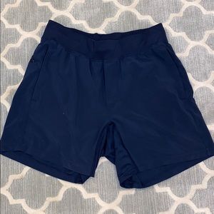 Lululemon blue THE short. 6” inseam
